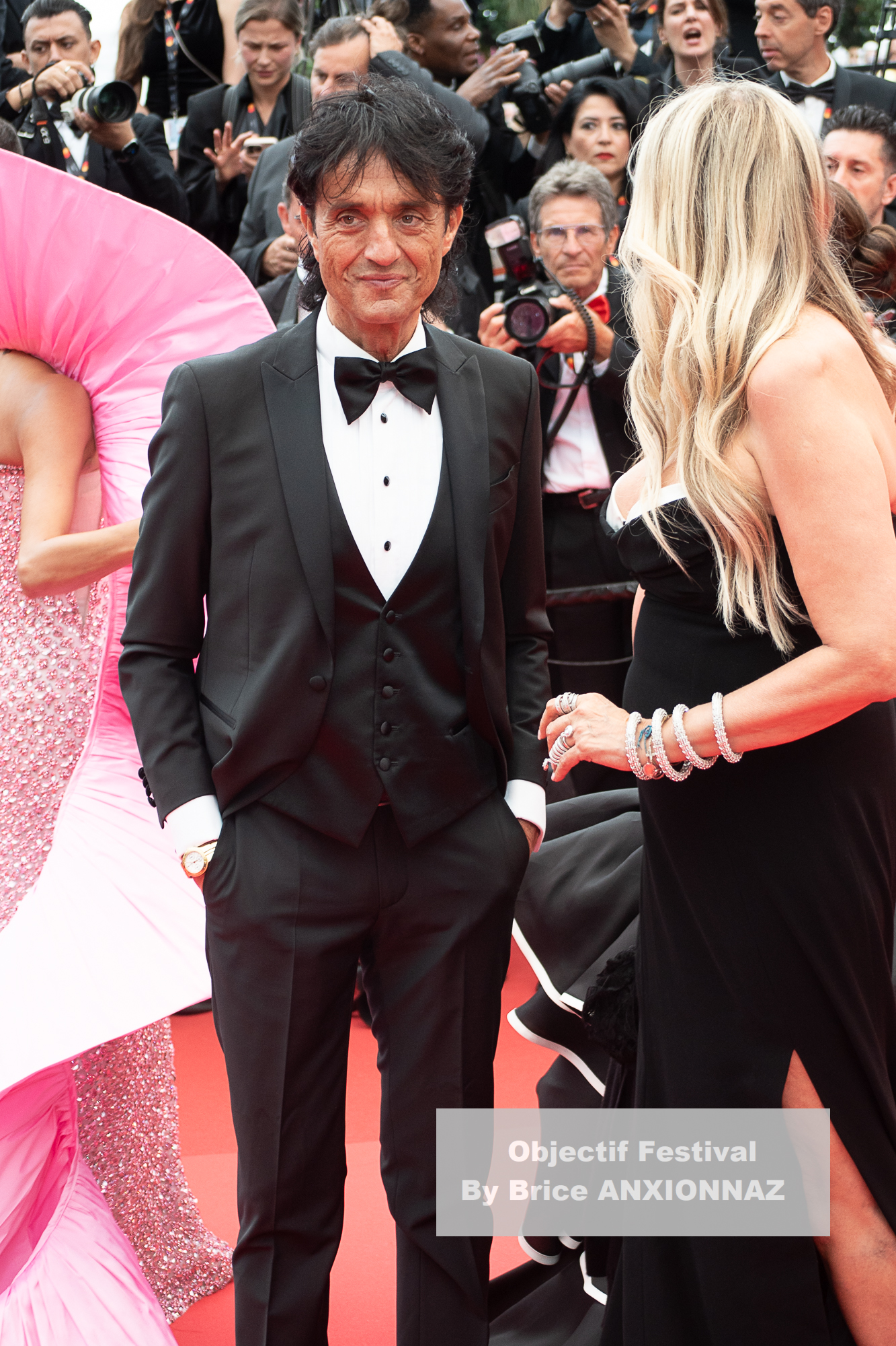 Giulio Base And Tiziana Rocca / 78th Cannes International Film Festival / Objectif Festival by Brice ANXIONNAZ
